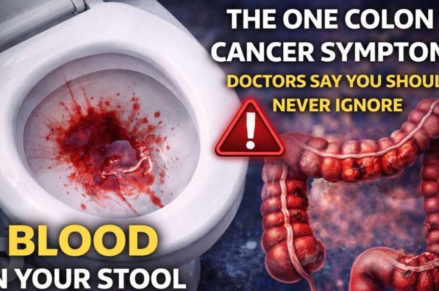 _One Colon Cancer Symptom