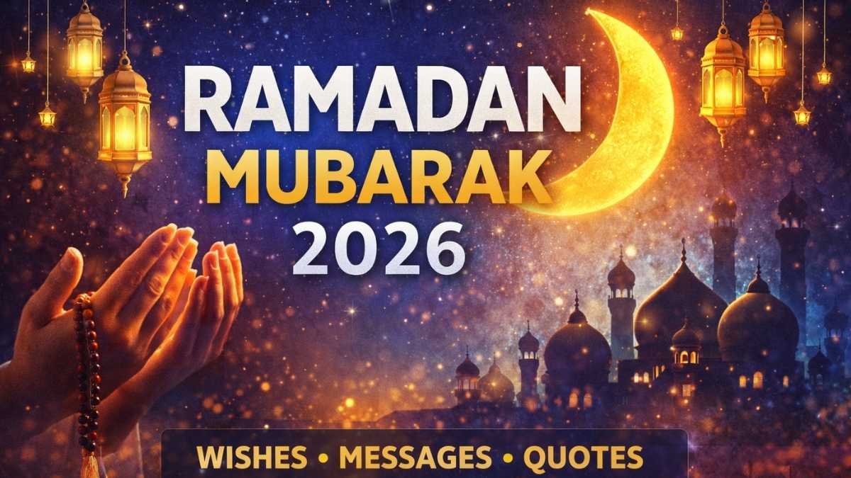 Ramadan Mubarak 2026 wishes, messages, quotes and status lines